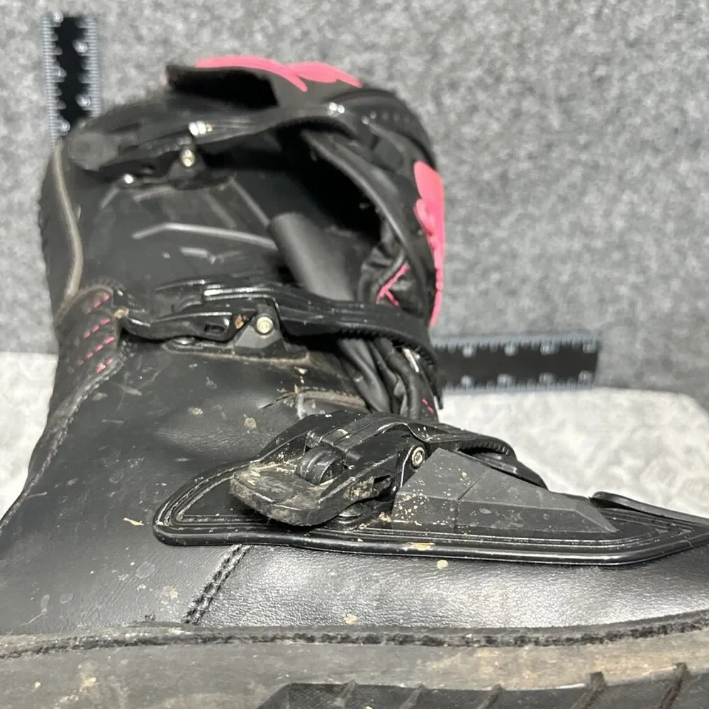 O'Neal Women's Rider MX Motocross Dirt Bike Boots Black/Pink size 7 us eu 37 - Picture 13 of 13